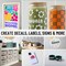 Cricut Maker 4 Cutting Machine with Rainbow Smart Vinyl Bundle